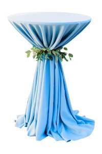 Customized exhibition event cocktail party tablecloth fashion design banquet tablecloth cocktail cocktail party tablecloth 60*110CM SKTBC044